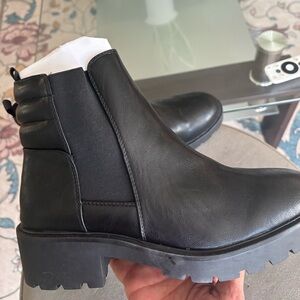 Black Ankle Boots Sz 9M